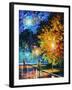 Blue Moon-Leonid Afremov-Framed Art Print