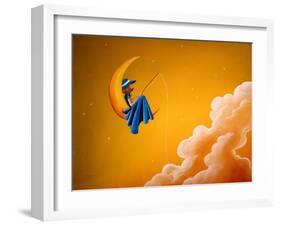 Blue Moon-Cindy Thornton-Framed Art Print