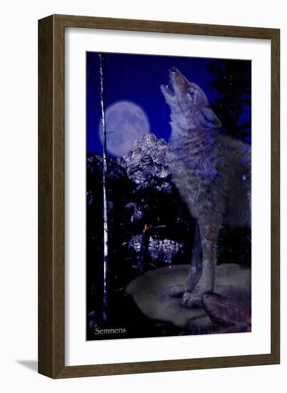 Blue Moon-Gordon Semmens-Framed Giclee Print