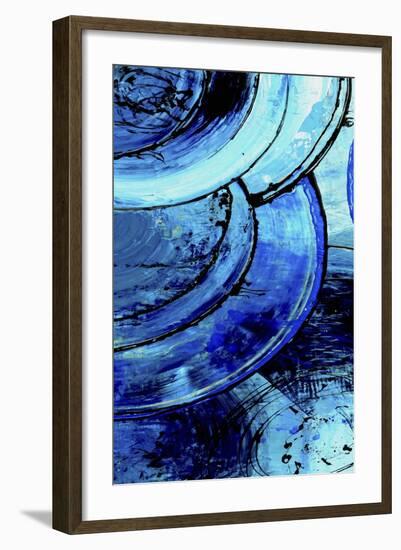 Blue Moons I-Erin Ashley-Framed Art Print