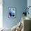 Blue Moons II-Erin Ashley-Framed Art Print displayed on a wall