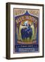 Blue Moose - Northwest Pale Ale-Lantern Press-Framed Art Print