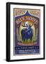 Blue Moose - Northwest Pale Ale-Lantern Press-Framed Art Print