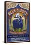 Blue Moose - Northwest Pale Ale-Lantern Press-Framed Stretched Canvas