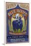 Blue Moose - Northwest Pale Ale-Lantern Press-Framed Art Print