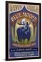 Blue Moose - Northwest Pale Ale-Lantern Press-Framed Art Print