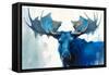 Blue Moose-Vivienne Dupont-Framed Stretched Canvas