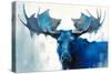 Blue Moose-Vivienne Dupont-Stretched Canvas