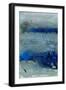 Blue Morning Tide I-Joyce Combs-Framed Art Print