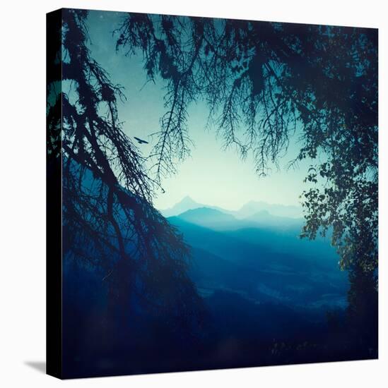 Blue Morning-Dirk Wuestenhagen-Stretched Canvas