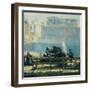 Blue Mornings-George Wesley Bellows-Framed Giclee Print