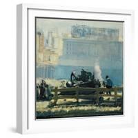 Blue Mornings-George Wesley Bellows-Framed Giclee Print