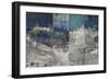 Blue Mosaic Magic-Tom Reeves-Framed Art Print