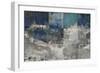 Blue Mosaic Magic-Tom Reeves-Framed Art Print