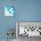 Blue Mosaic Vector Background | Eps10 Illustration-HunThomas-Art Print displayed on a wall