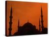 Blue Mosque at Sunset, Istanbul, Turkey-Bill Bachmann-Stretched Canvas