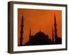 Blue Mosque at Sunset, Istanbul, Turkey-Bill Bachmann-Framed Photographic Print