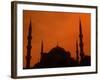 Blue Mosque at Sunset, Istanbul, Turkey-Bill Bachmann-Framed Photographic Print