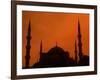 Blue Mosque at Sunset, Istanbul, Turkey-Bill Bachmann-Framed Photographic Print