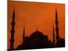Blue Mosque at Sunset, Istanbul, Turkey-Bill Bachmann-Mounted Photographic Print