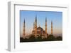 Blue Mosque at sunset, Istanbul, Turkey-Keren Su-Framed Photographic Print