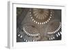 Blue Mosque Ceiling-Charles Bowman-Framed Photographic Print