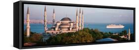 Blue Mosque Istanbul Turkey-null-Framed Stretched Canvas