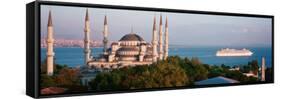 Blue Mosque Istanbul Turkey-null-Framed Stretched Canvas