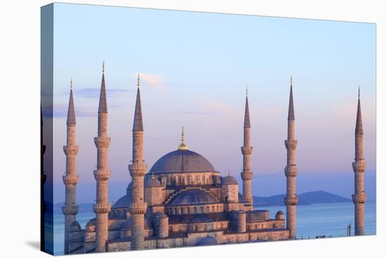 Blue Mosque (Sultan Ahmet Camii), Istanbul, Turkey-Neil Farrin-Stretched Canvas