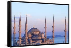 Blue Mosque (Sultan Ahmet Camii), Istanbul, Turkey-Neil Farrin-Framed Stretched Canvas