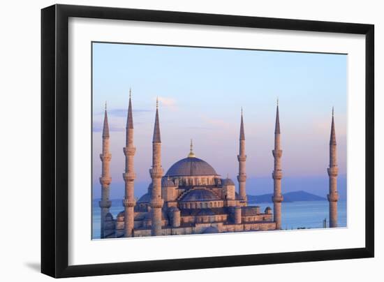 Blue Mosque (Sultan Ahmet Camii), Istanbul, Turkey-Neil Farrin-Framed Photographic Print