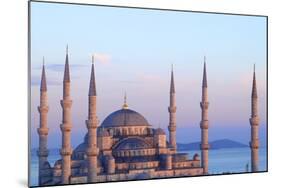 Blue Mosque (Sultan Ahmet Camii), Istanbul, Turkey-Neil Farrin-Mounted Photographic Print