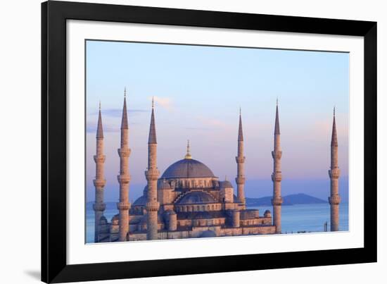 Blue Mosque (Sultan Ahmet Camii), Istanbul, Turkey-Neil Farrin-Framed Photographic Print