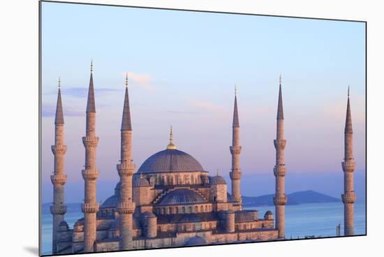 Blue Mosque (Sultan Ahmet Camii), Istanbul, Turkey-Neil Farrin-Mounted Photographic Print