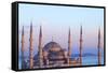 Blue Mosque (Sultan Ahmet Camii), Istanbul, Turkey-Neil Farrin-Framed Stretched Canvas