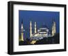 Blue Mosque (Sultan Ahmet Mosque) at Night, Istanbul, Turkey-Lee Frost-Framed Photographic Print