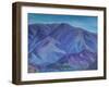 Blue Mountain, Andalusia, 2001 (Oil on Canvas)-Antonia Myatt-Framed Giclee Print