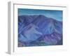 Blue Mountain, Andalusia, 2001 (Oil on Canvas)-Antonia Myatt-Framed Giclee Print