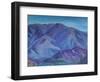 Blue Mountain, Andalusia, 2001 (Oil on Canvas)-Antonia Myatt-Framed Giclee Print