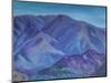 Blue Mountain, Andalusia, 2001 (Oil on Canvas)-Antonia Myatt-Mounted Giclee Print