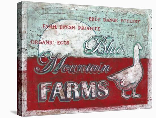 Blue Mountain Farms-Catherine Jones-Stretched Canvas