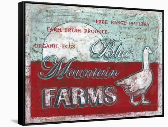 Blue Mountain Farms-Catherine Jones-Framed Stretched Canvas