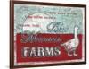 Blue Mountain Farms-Catherine Jones-Framed Art Print