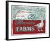 Blue Mountain Farms-Catherine Jones-Framed Art Print
