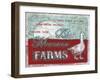 Blue Mountain Farms-Catherine Jones-Framed Art Print