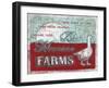 Blue Mountain Farms-Catherine Jones-Framed Art Print