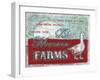 Blue Mountain Farms-Catherine Jones-Framed Art Print