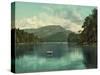 Blue Mountain from Eagle Lake, Adirondack Mountains, C.1902-null-Stretched Canvas