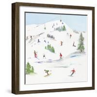 Blue Mountain I-Aimee Wilson-Framed Art Print