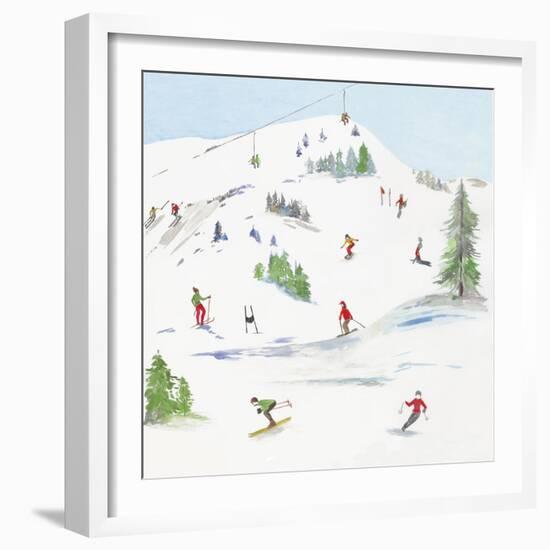 Blue Mountain I-Aimee Wilson-Framed Art Print